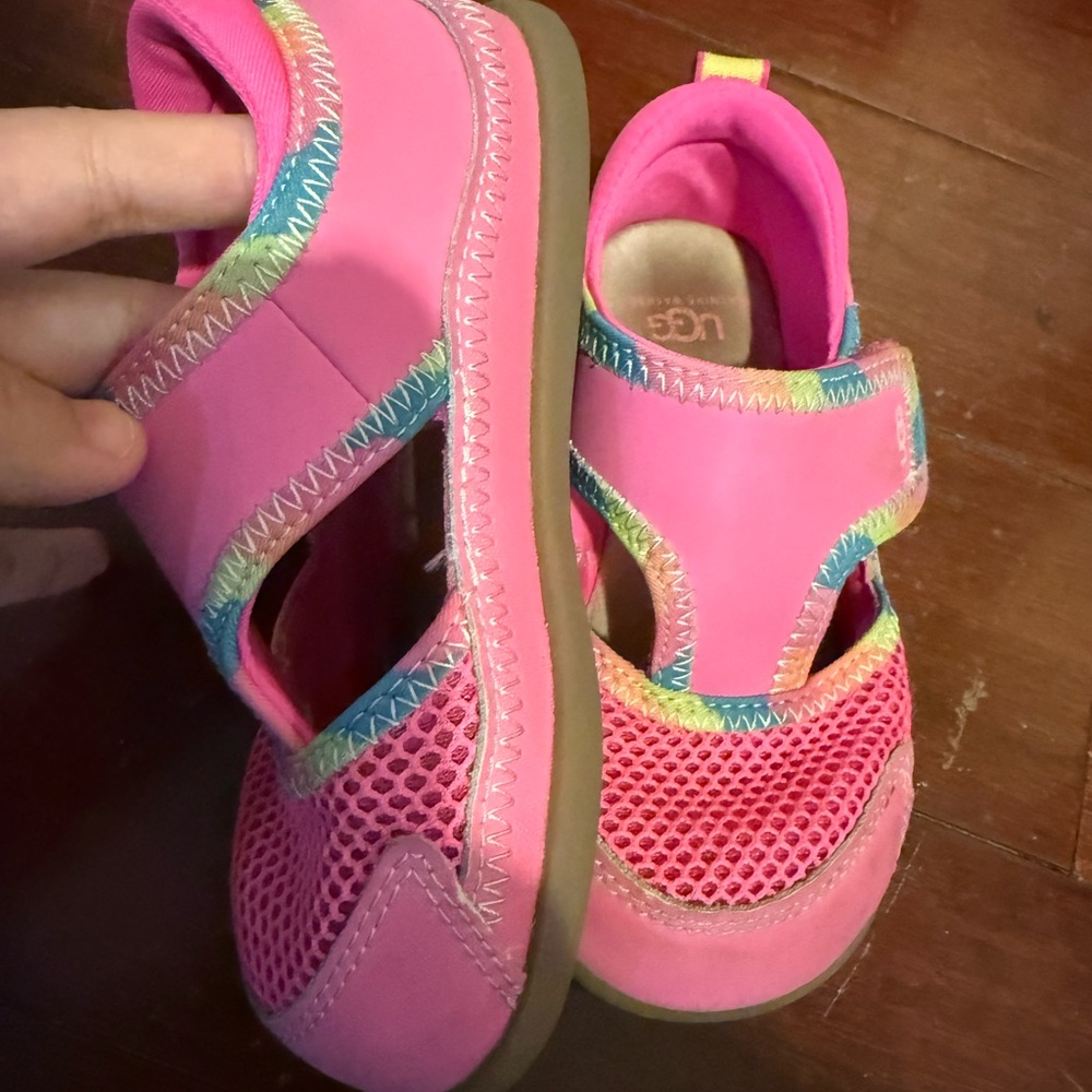 UGG Kids Vibrant Pink Water Shoes